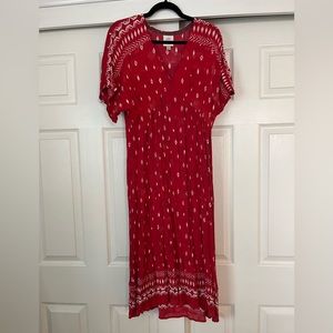 S Knox Rose Midi Dress